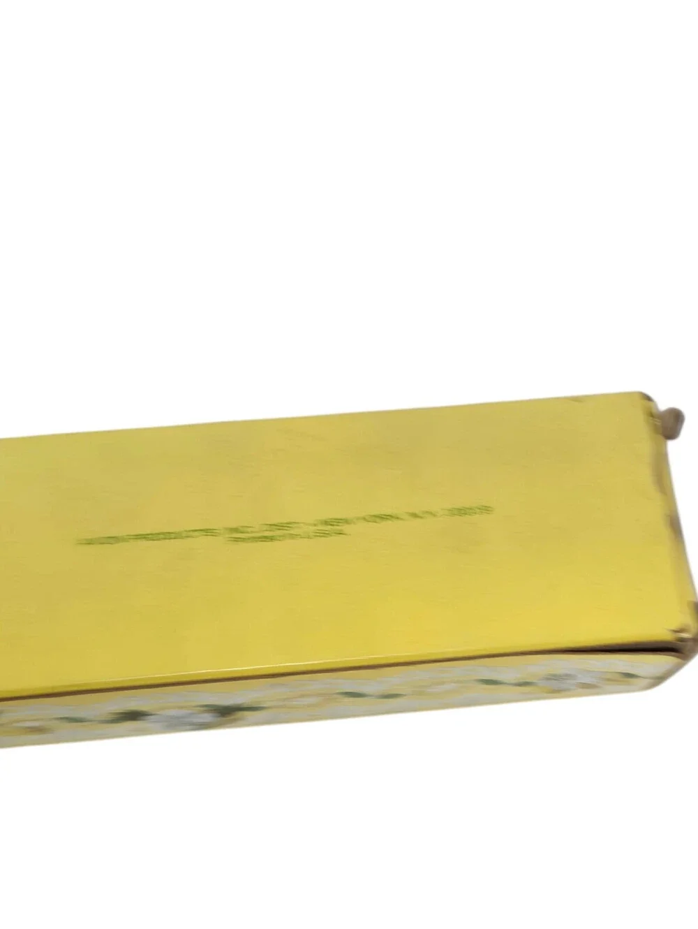 Vintage Avon Baby Brush and Comb Set Yellow W/ Original Box